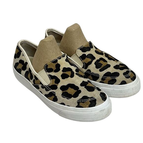 Coach leopard print Maggie slip on sneakers size 6.5 - Picture 2 of 16